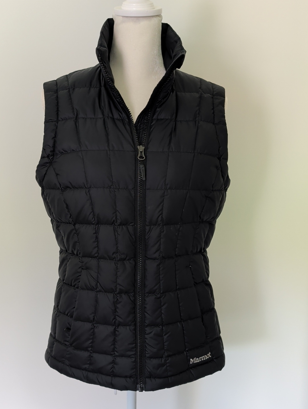 Marmot Black Quilted Lightweight Insulated Vest
